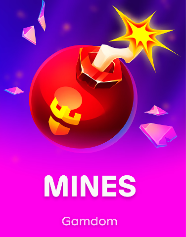 Mines game on Gamdom casino