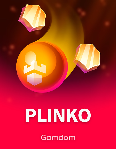 Plinko game on Gamdom casino